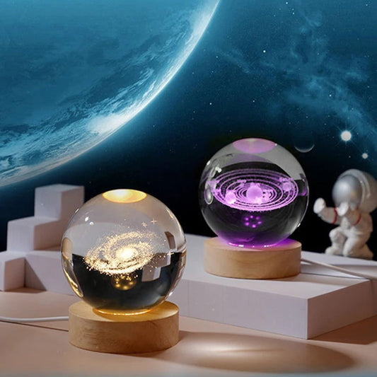 Crystal Planet Globe